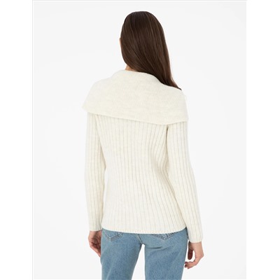 Ecru Ex. Slim Fit Sweater