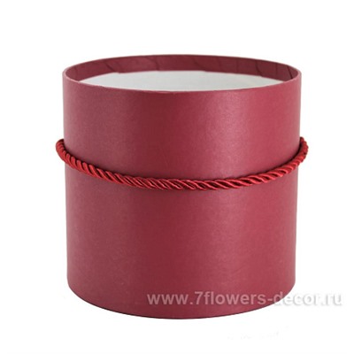 Коробка шляпная без крышки, D12,5xH12 см