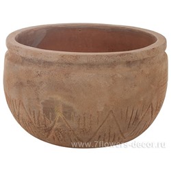 Кашпо терракота Nobilis Marco "Anterra Jar", D38хН23 см