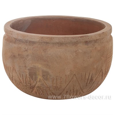 Кашпо терракота Nobilis Marco "Anterra Jar", D38хН23 см