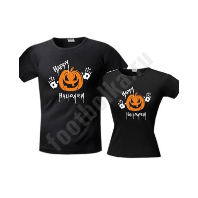 Парные футболки "Happy Halloween"