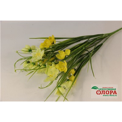 Букет подснежник в траве