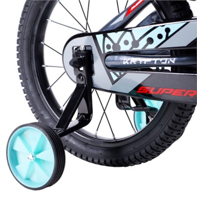 Велосипед 16" Krypton Super KS01BNM16 чёрный неоновый мерседес