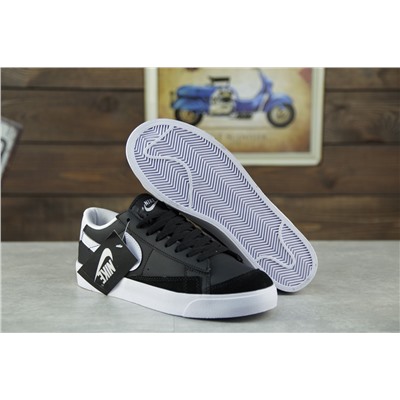 Niкe Blazer из экокожи и натуральной замши