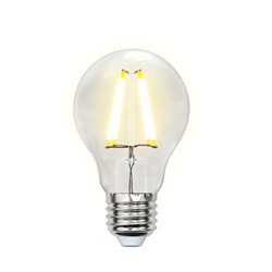 Нарушена упаковка.   Филаментная светодиодная лампа E27 8W 3000K (теплый) Sky Uniel LED-A60-8W-WW-E27-CL PLS02WH (UL-00000198) LED-A60-8W/WW/E27/CL PLS02WH картон