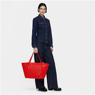 Bolso capazo Miranda - rojo