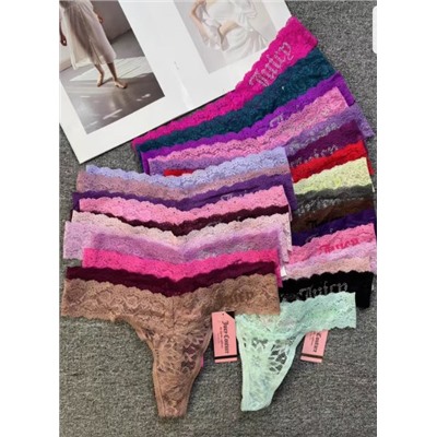 Стринги (случайные 3 цвета)  JUICY COUTUR*E