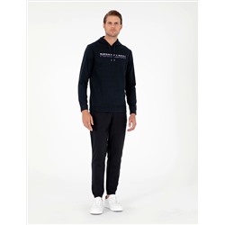 Navy Blue Slim Fit Trade Close Six