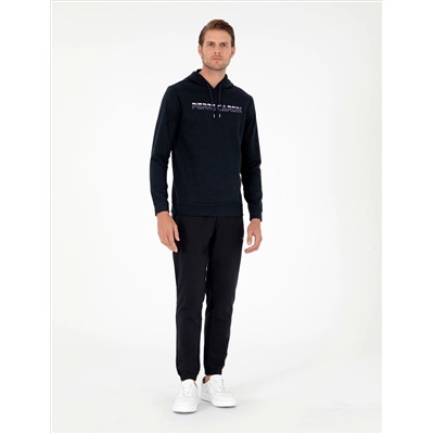 Navy Blue Slim Fit Trade Close Six