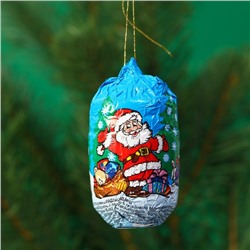Шоколадная фигурка новогодняя "Новогодняя фигурка" на нитке, 15 г