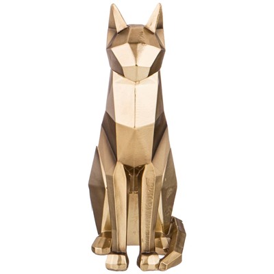 СТАТУЭТКА "КОШКА" 13*9*25 СМ. СЕРИЯ "ОРИГАМИ" (КОР=8ШТ.)