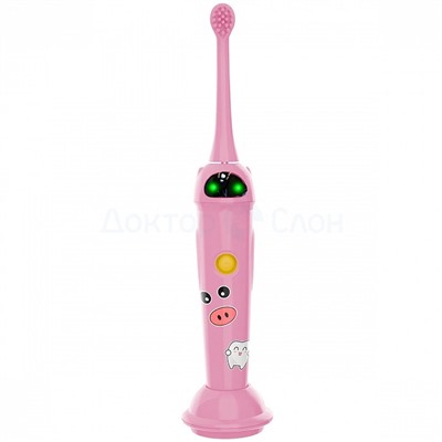 Электрическая зубная щетка Revyline RL 020 Kids Розовая