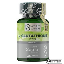 Nature's Supreme L-глутатион 250 мг 30 капсул
