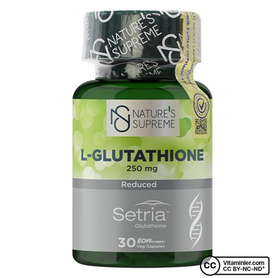 Nature's Supreme L-глутатион 250 мг 30 капсул