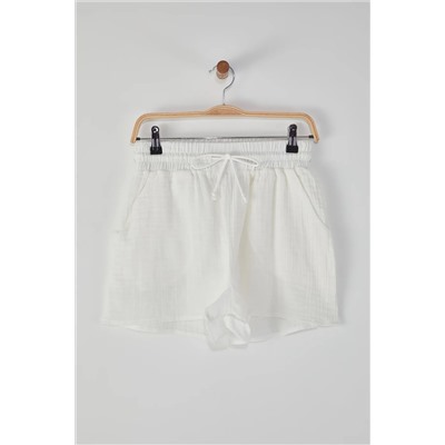 Ekru muslin Beach Shoes tbess25sr00008
