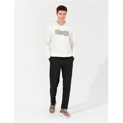 Тканневые брюки Black Slim Fit