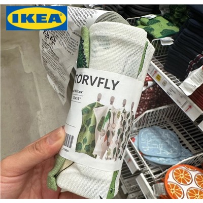 Комплект из четырех хлопковых кухонных полотенец IKE*A