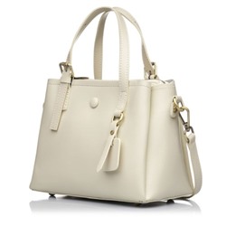 Женская кожаная сумка JD77176 BEIGE
