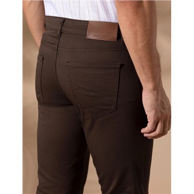 Brown Slim Fit 5 Мобильные брюки Chino