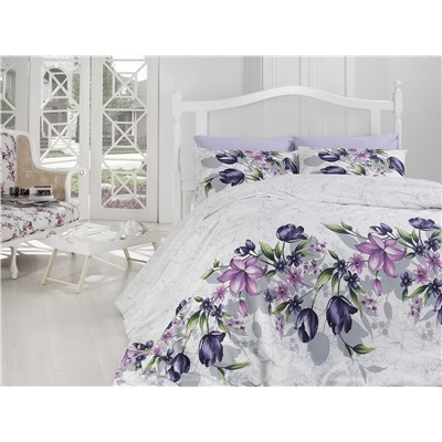 Постельное белье Карвен ранфорс 1,5 спальн. (Riella Lilac)
