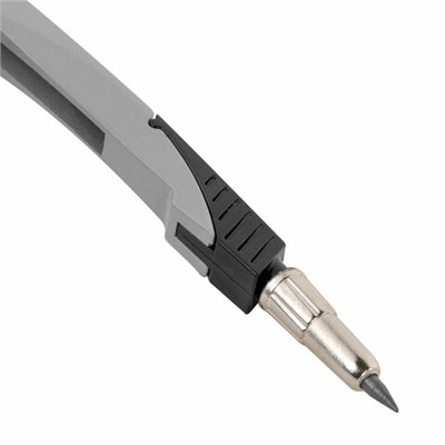 Циркуль с защитным колпачком BRAUBERG ULTRA, 135 мм, графитовый, блистер, 210817