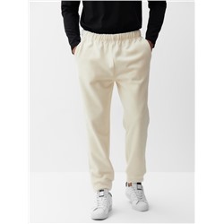Брюки флисовые мужские спортивные MINAKU: Fleece Soft цвет бежевый, р-р 46