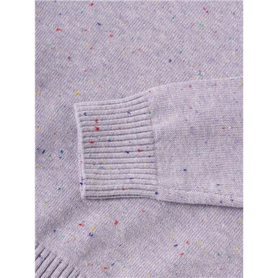 Костюм (джемпер, штаны) Крошка Я Melange, рост 92-98 см, сиреневый