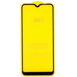 Защитное стекло Samsung A20S (черный) 9D тех.упаковка
