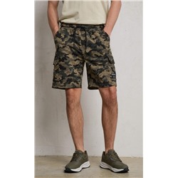 Шорты F411-09020 khaki camo