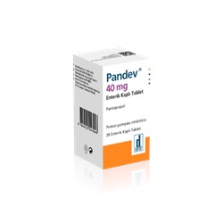 PANDEV 40 mg 28 enterik kaplı tablet