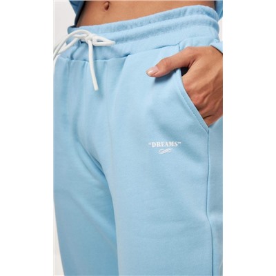 Брюки спорт P312-0852 l.blue