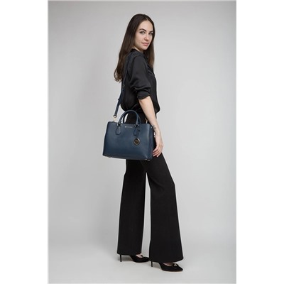 Bolso de piel - Azul