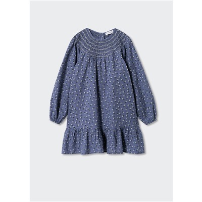 Vestido floral volante -  Niña | MANGO OUTLET España