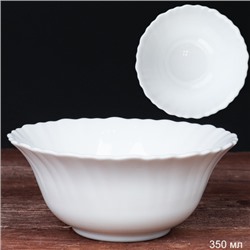 Салатник 350 мл 130 мм Тюльпан белый / NHW50T (WHITE) /уп 72/