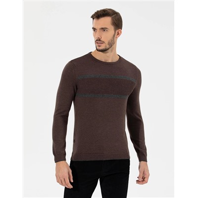 Светло -коричневый стройный велосипед Yaka Knitwear Казах