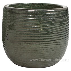 Кашпо керамика Nobilis Marco "Jade Jar", D29хH24 см