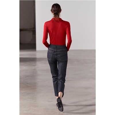 JEANS ZW COLLECTION BOOTCUT TIRO ALTO CROPPED