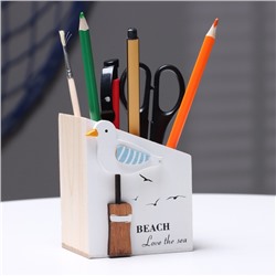 Карандашница TAKE IT EASY «Чайка» 10×8×6 см