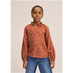 Blusa estampado floral -  Niña | MANGO OUTLET España