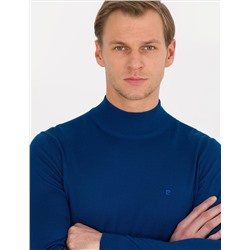 Индиго Slim Fit Half Fisherman воротнич