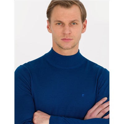 Индиго Slim Fit Half Fisherman воротнич
