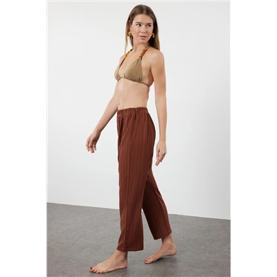 Brown Plaing Shalwar Beach Banns tbess24pl00011