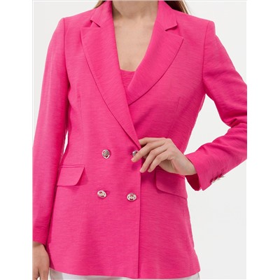 Pink Cruve Slim Fit Jacket