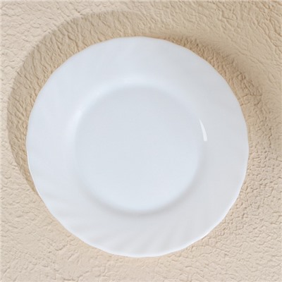 Тарелки Luminarc TRIANON, d=16 см, пирожковые, набор 6 шт., стеклокерамика, белые