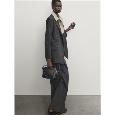 Pantalón raya diplomática wide leg