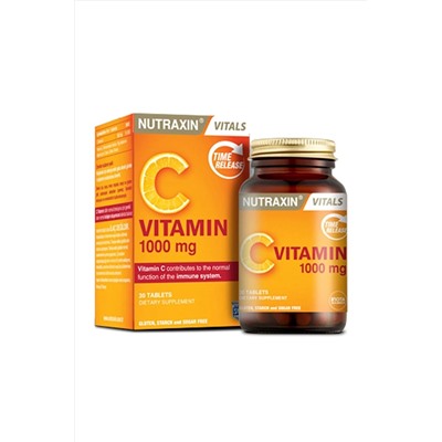 Nutraxin C Vitamini 1000 Mg Zaman Salınımlı 30 Tablet