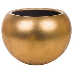 Кашпо Nobilis Marco "Pa-gold Ball" (полистоун), D60хH45 см