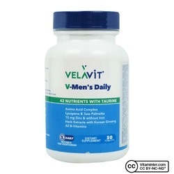 Velavit V-Men's Daily 30 таблеток