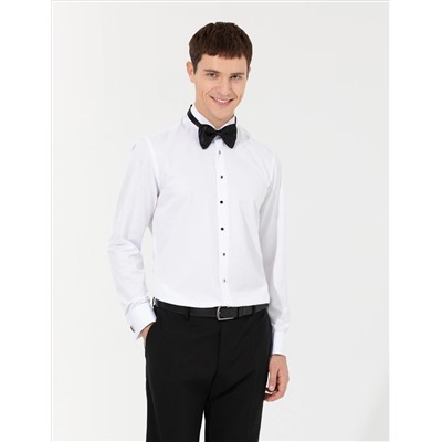 Рубашка для смокинга с белым Slim Fit