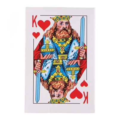 Карты игральные 54 шт "Король", карта 8.5 х 5.5 см, 250 г